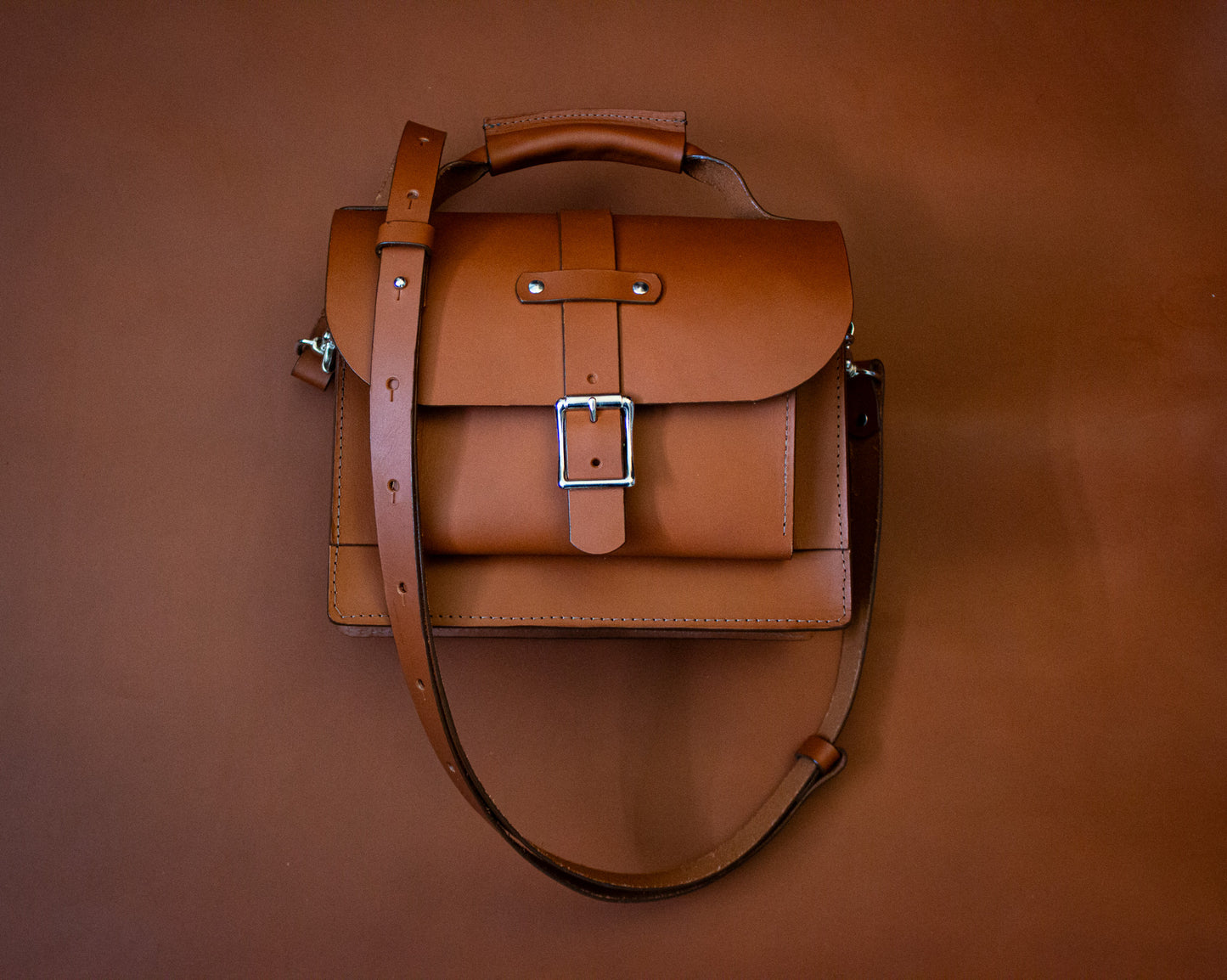 Sac bandoulière Nomad – Brun