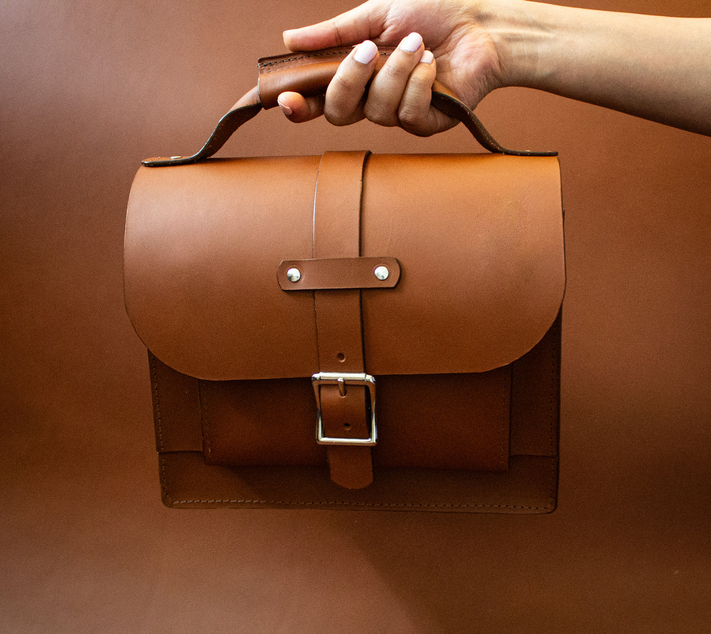 Sac bandoulière Nomad – Brun